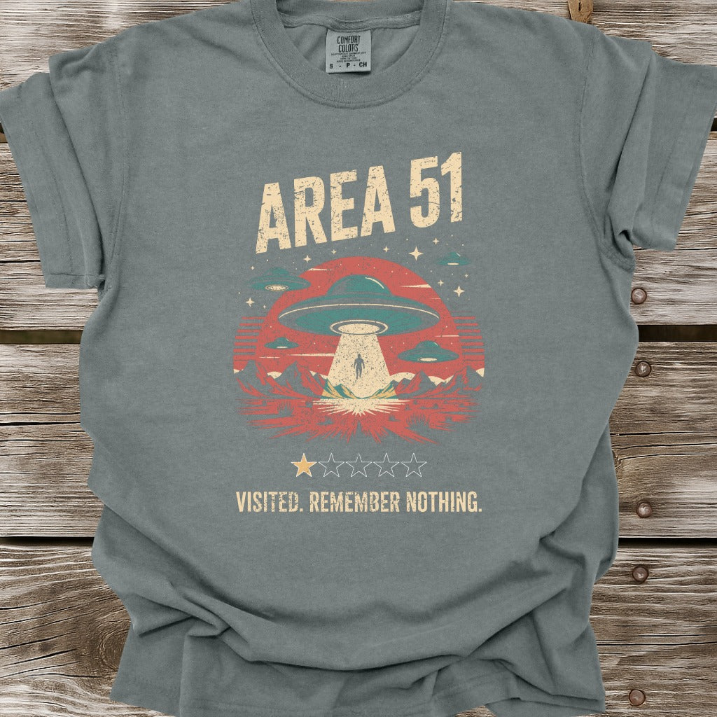 Area 51 One Star Rating T-Shirt
