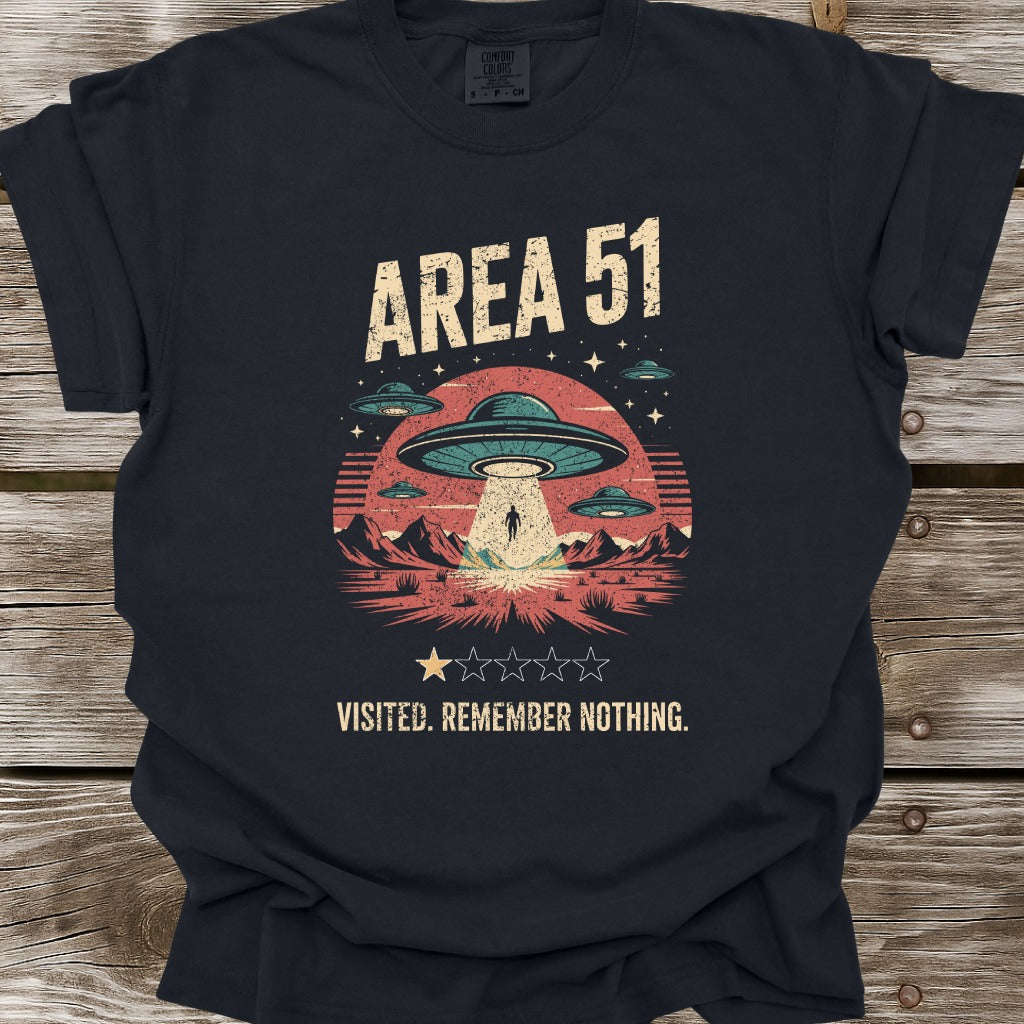 Area 51 One Star Rating T-Shirt
