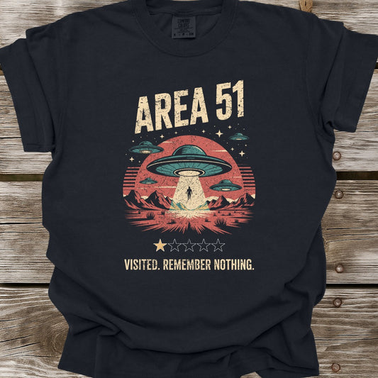 Area 51 One Star Rating T-Shirt