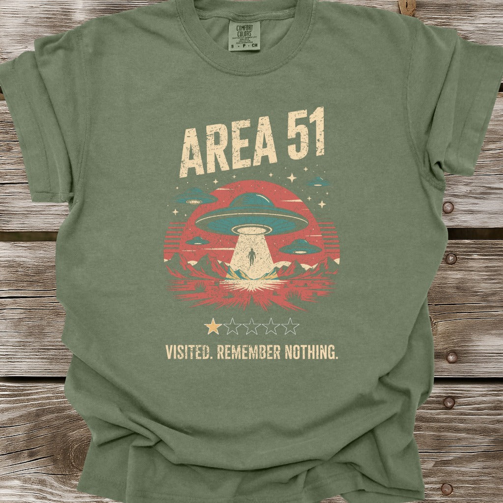 Area 51 One Star Rating T-Shirt