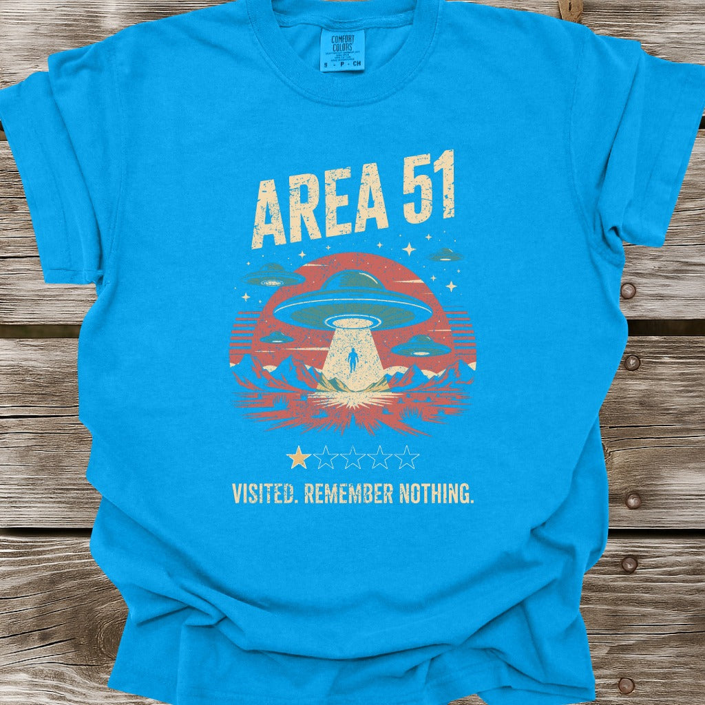 Area 51 One Star Rating T-Shirt