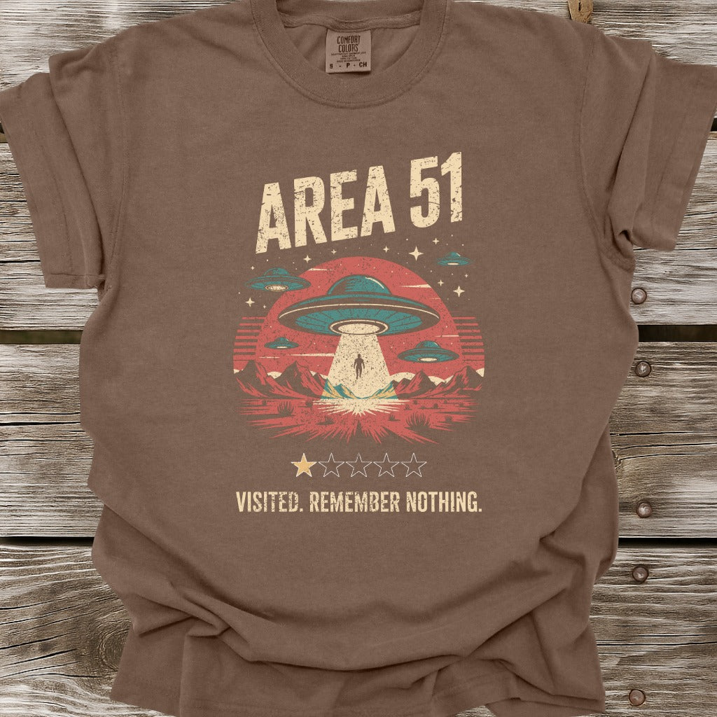 Area 51 One Star Rating T-Shirt