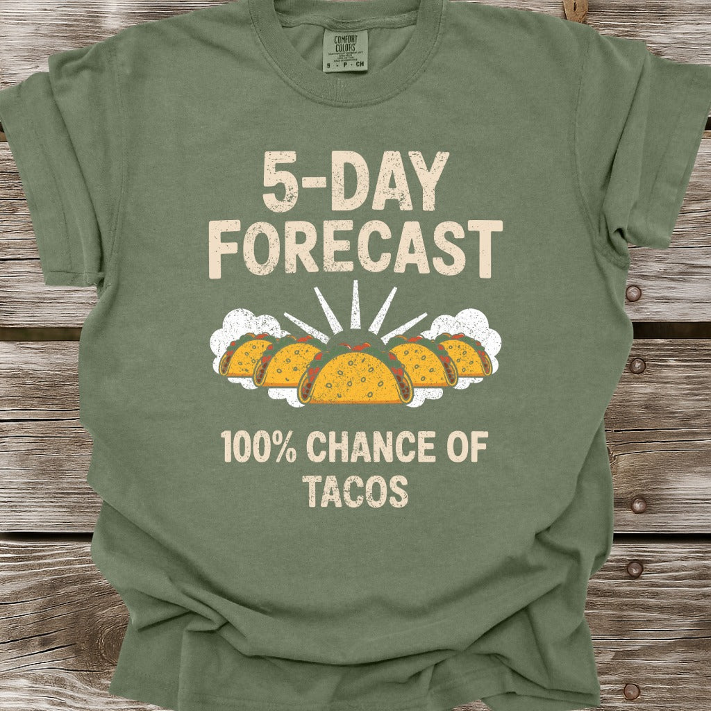 Chance of Tacos T-Shirt