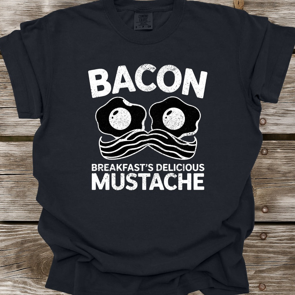 Bacon: Breakfast's Delicious Mustache T-Shirt