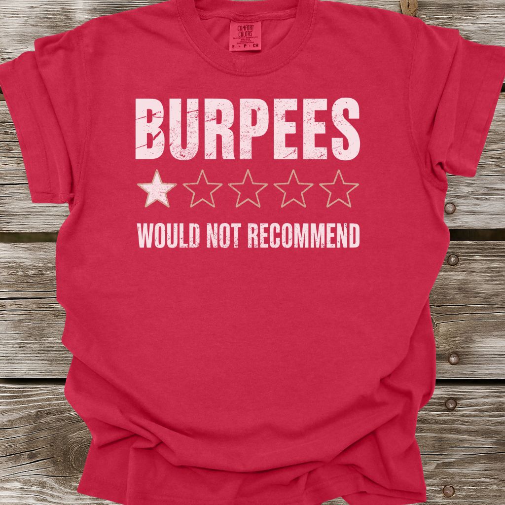 Burpees One Star Review T-Shirt