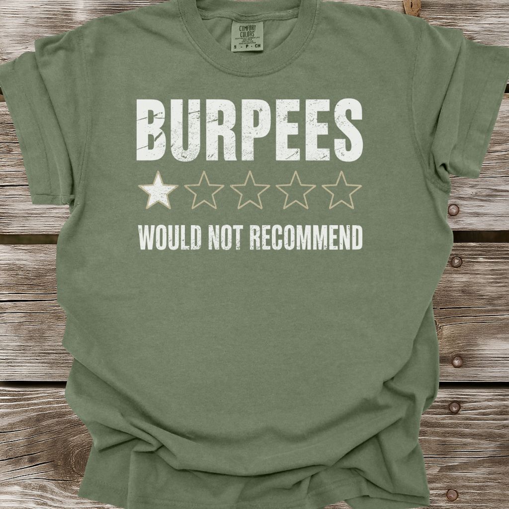Burpees One Star Review T-Shirt
