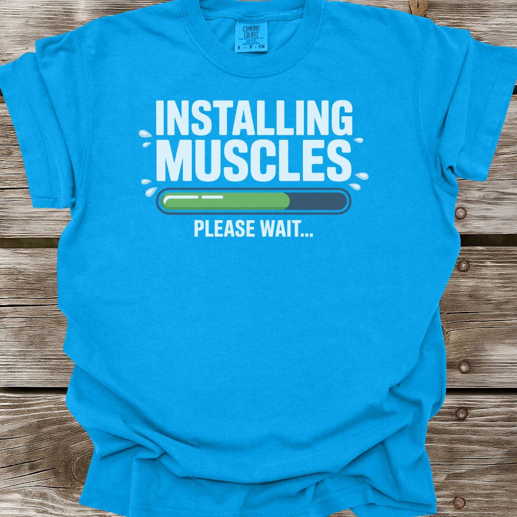 Installing Muscles T-Shirt