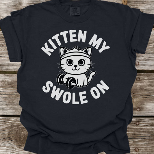 Kitten My Swole On T-Shirt