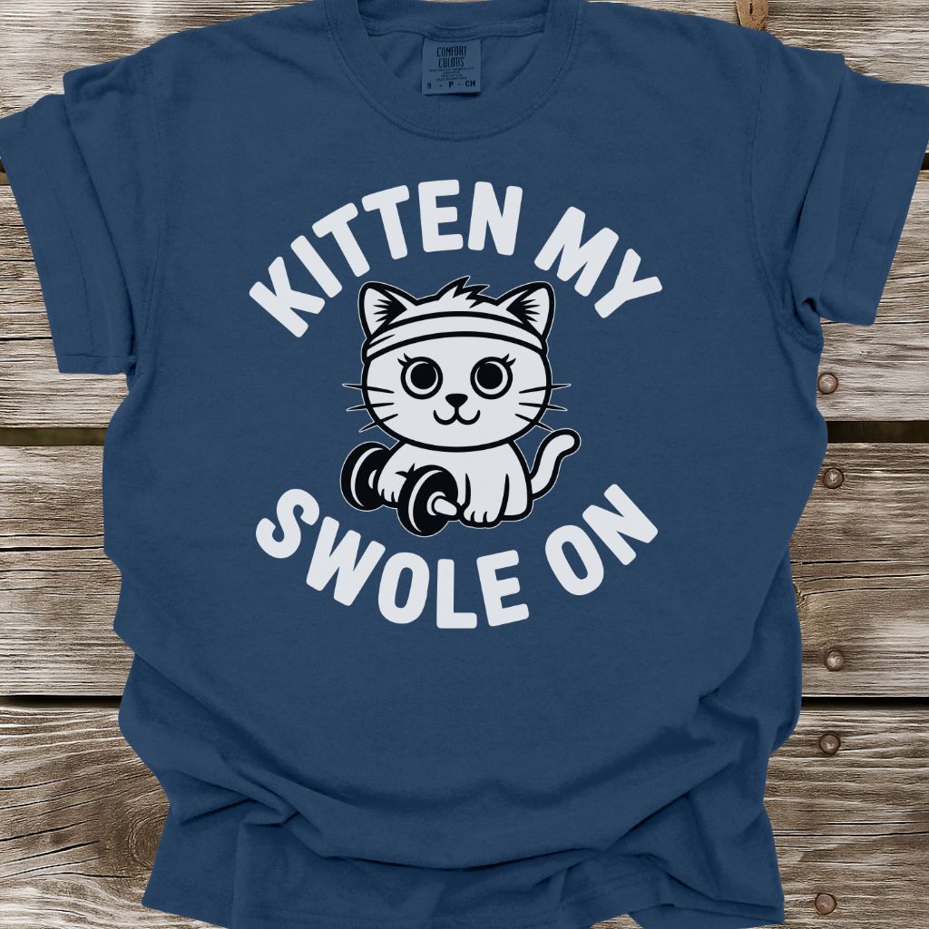 Kitten My Swole On T-Shirt