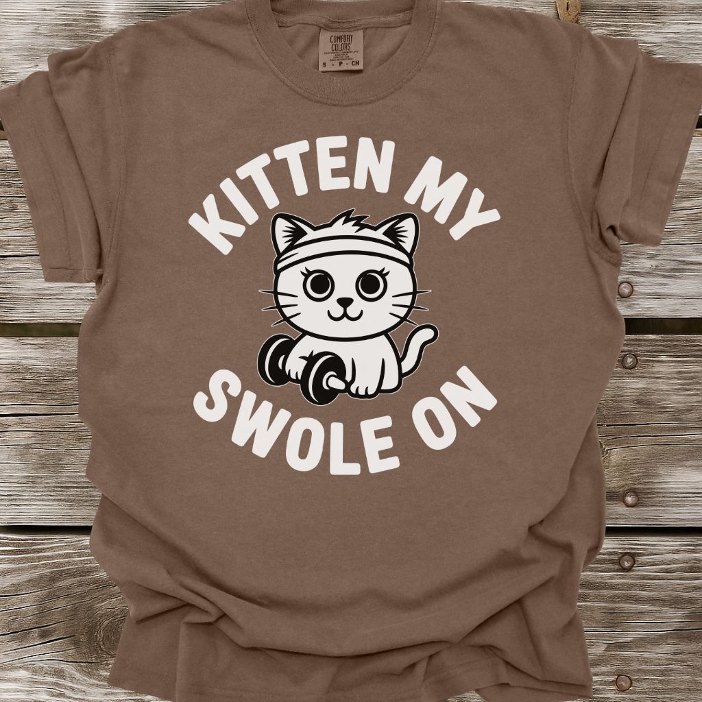 Kitten My Swole On T-Shirt