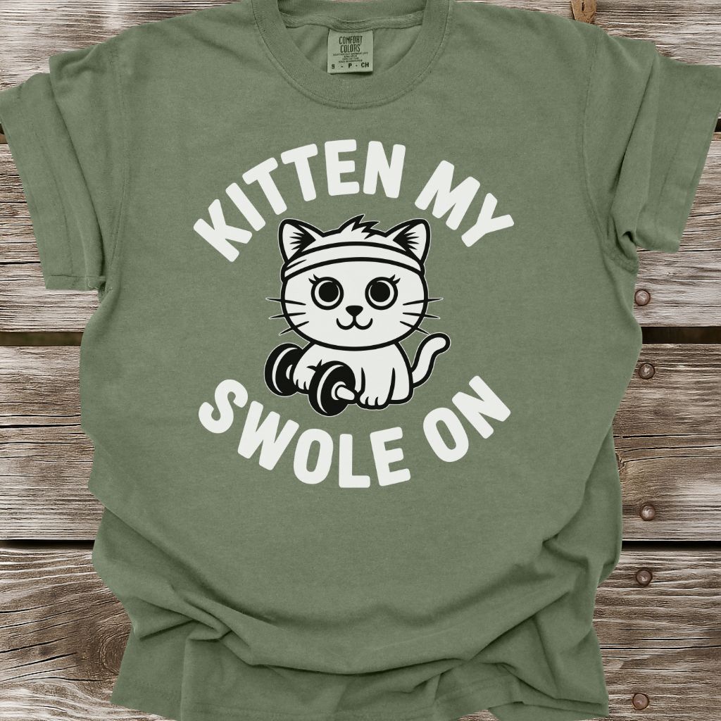 Kitten My Swole On T-Shirt