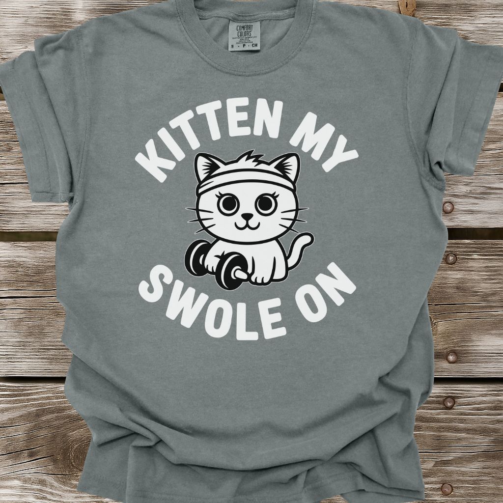 Kitten My Swole On T-Shirt