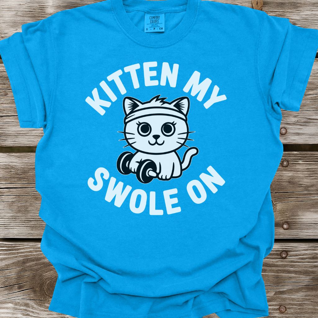Kitten My Swole On T-Shirt