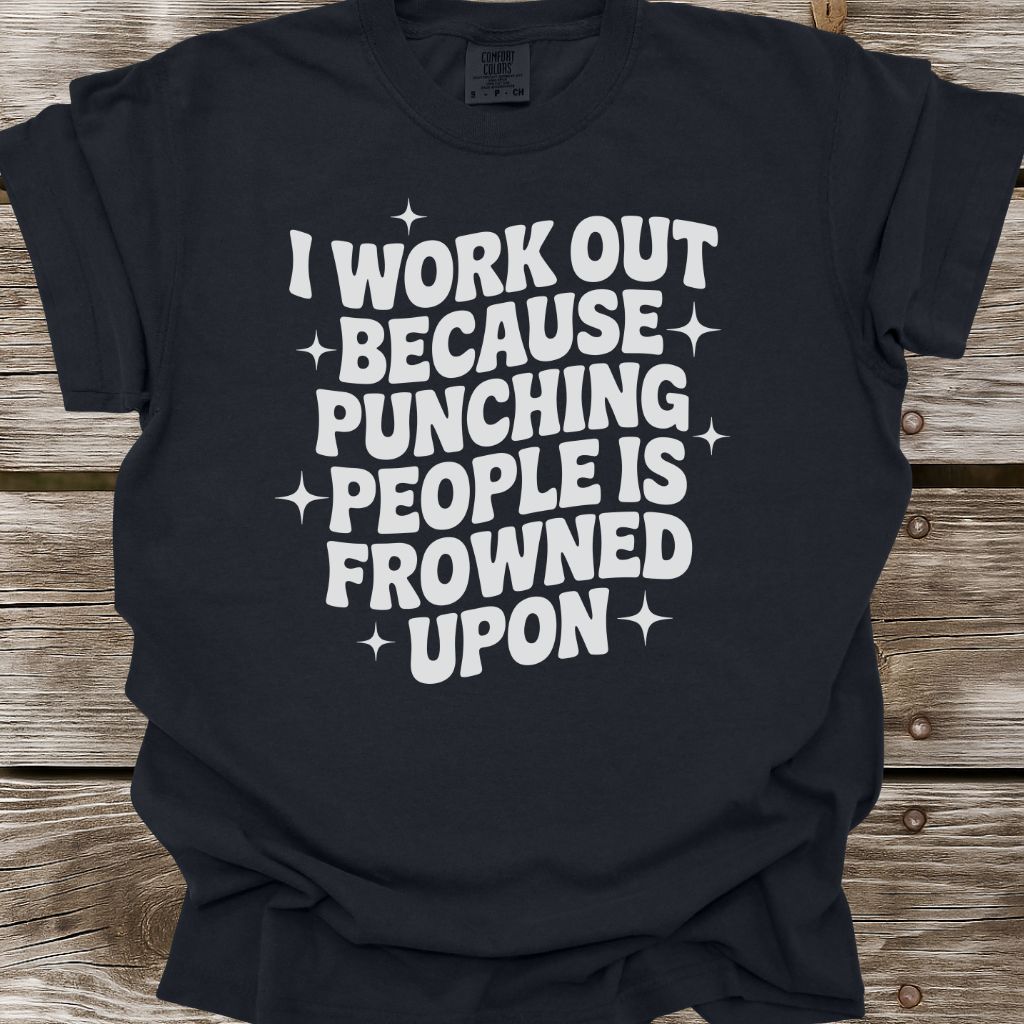 Punching People T-Shirt