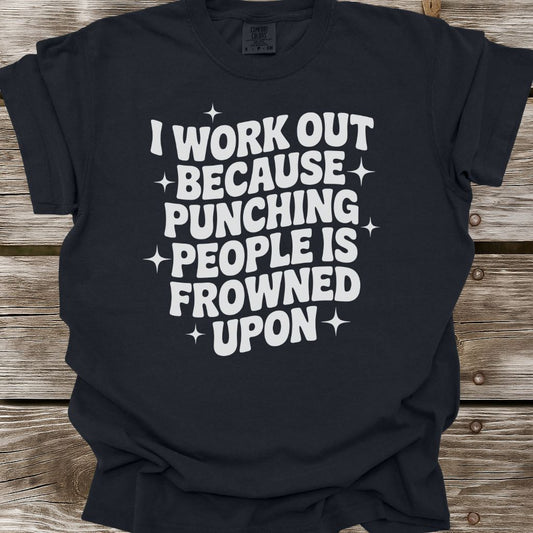 Punching People T-Shirt