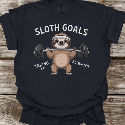 Sloth Goals T-Shirt