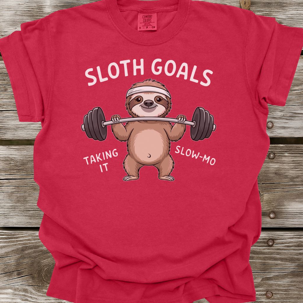 Sloth Goals T-Shirt