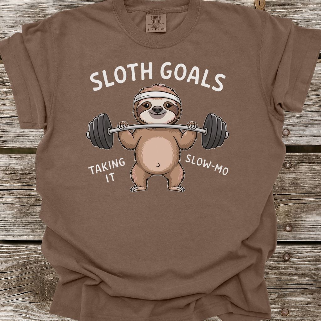 Sloth Goals T-Shirt
