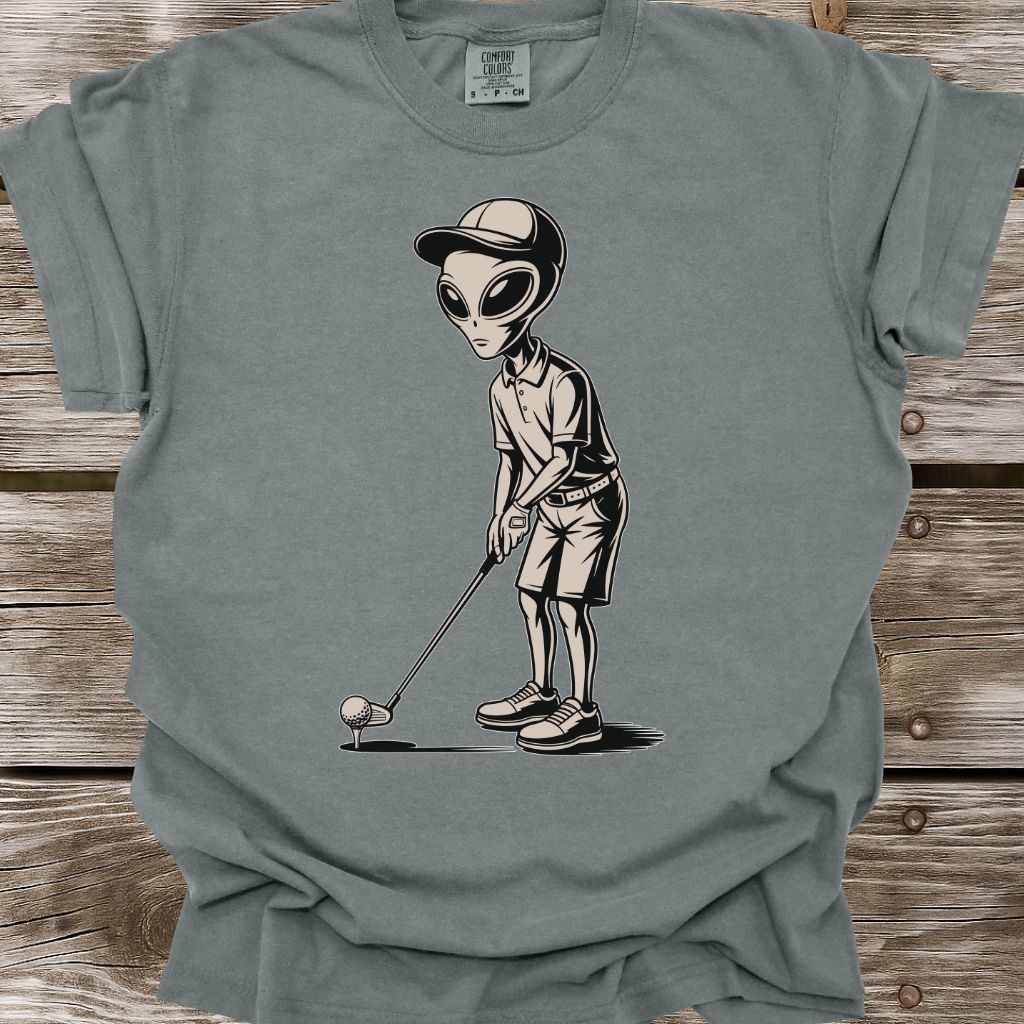 Alien Golf T-Shirt