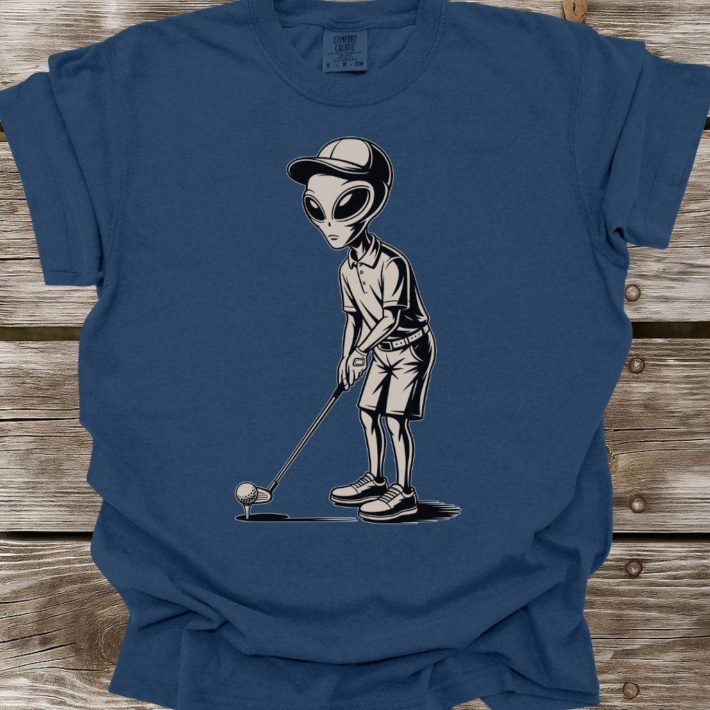 Alien Golf T-Shirt