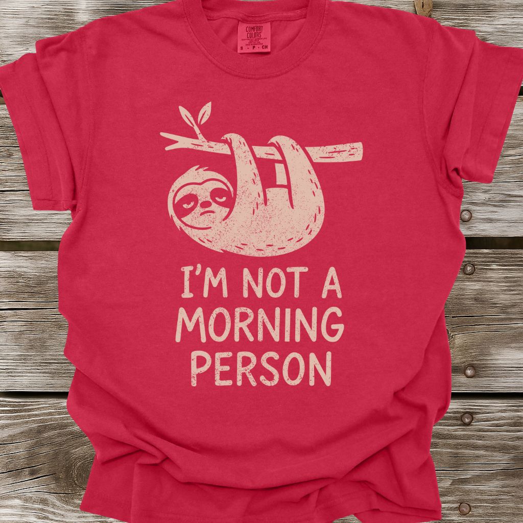 I'm Not A Morning Person T-Shirt