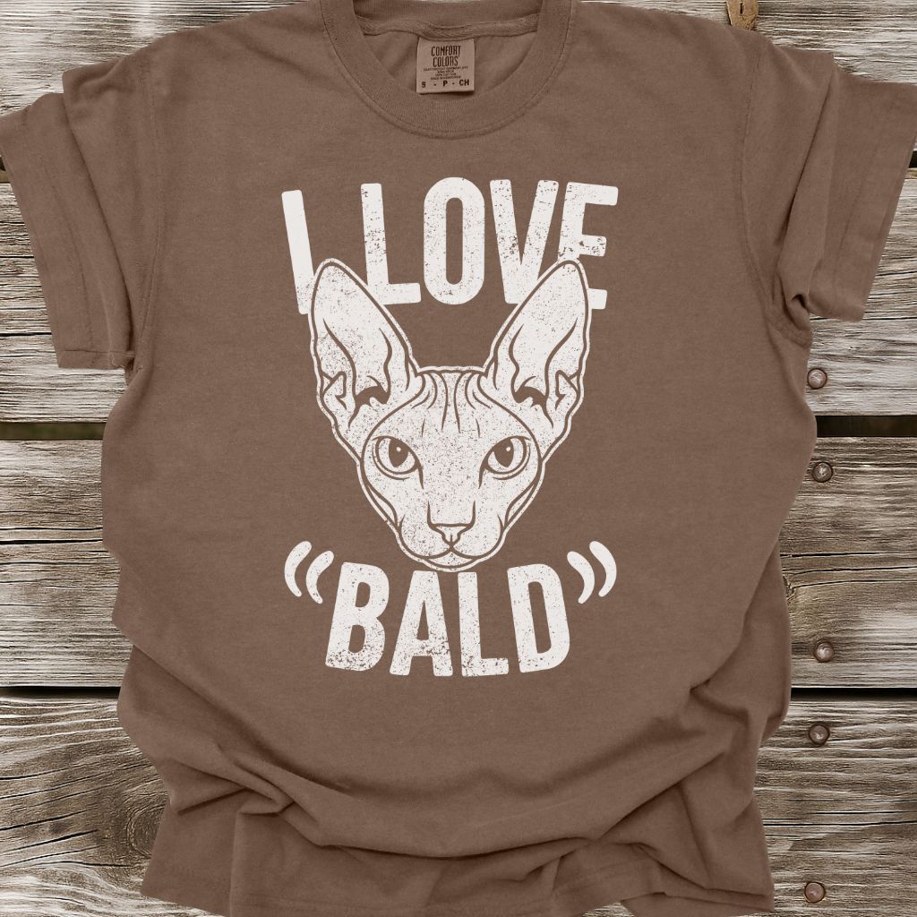 I Love Bald T-Shirt
