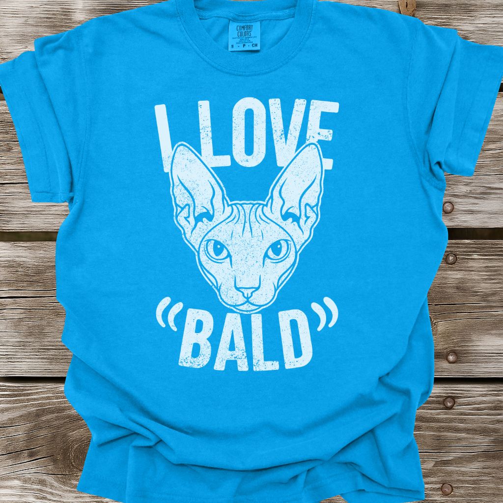 I Love Bald T-Shirt