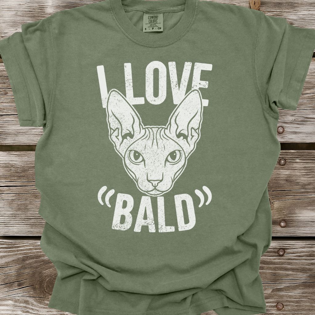 I Love Bald T-Shirt