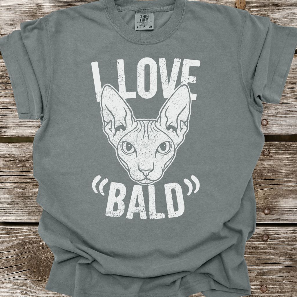 I Love Bald T-Shirt