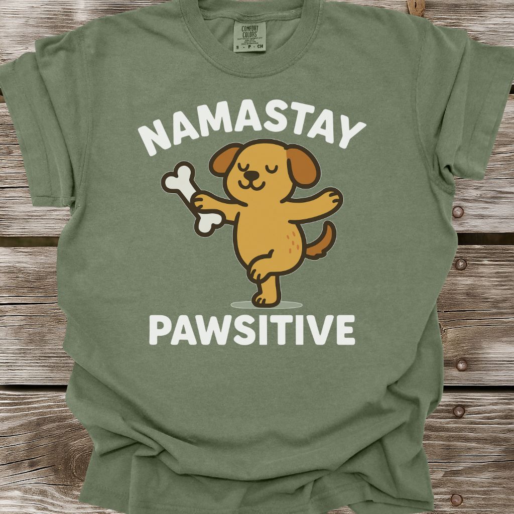 Namastay Pawsitive T-Shirt