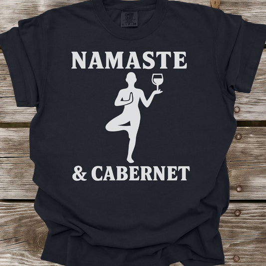 Namaste & Cabernet T-Shirt