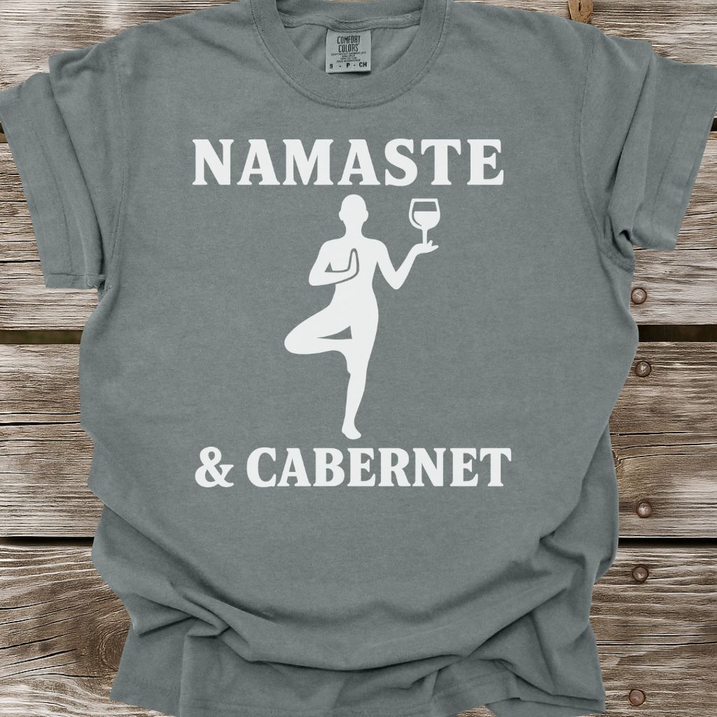 Namaste & Cabernet T-Shirt