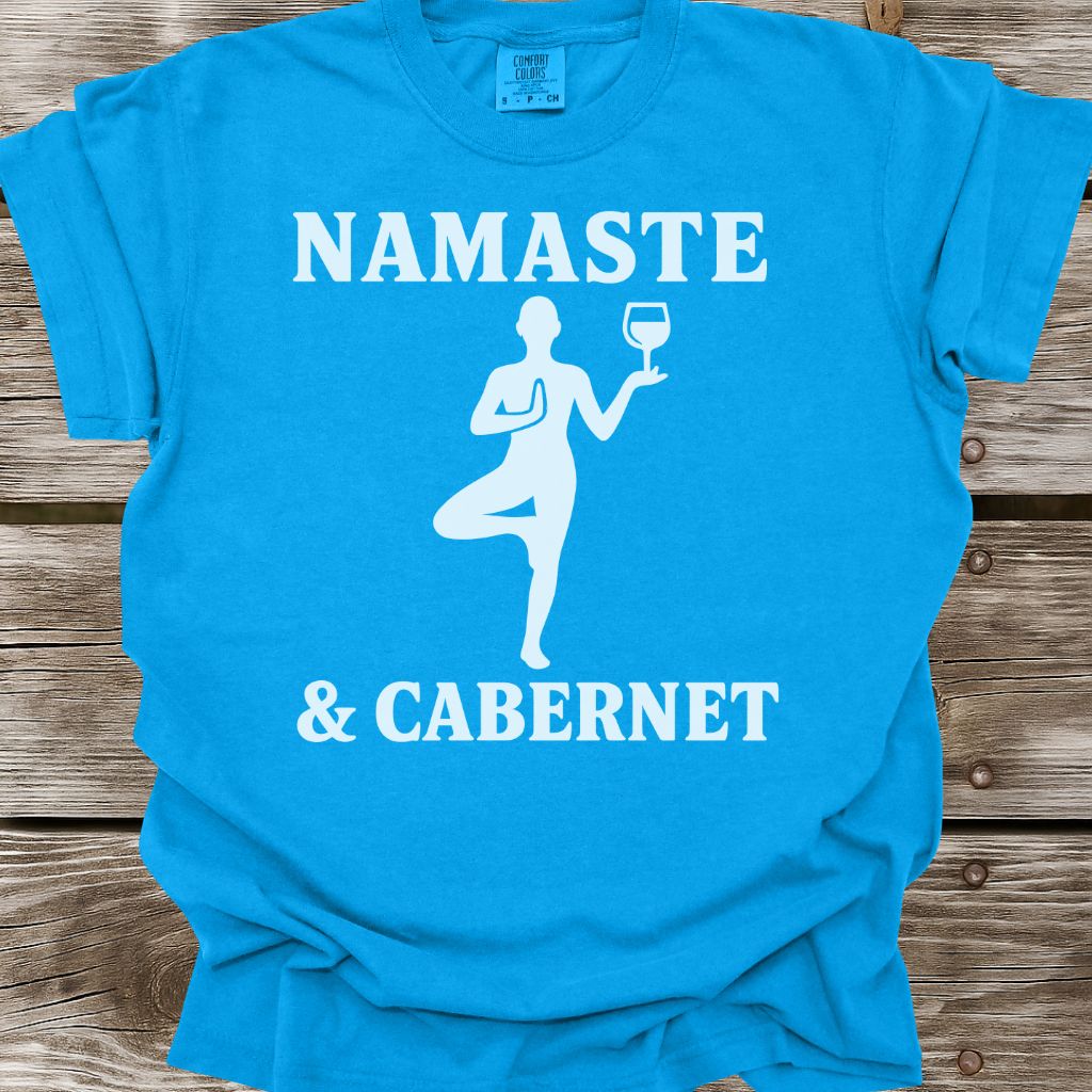 Namaste & Cabernet T-Shirt