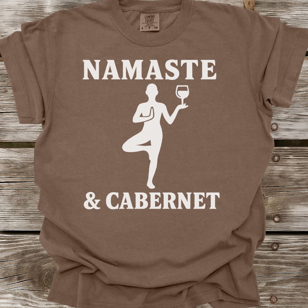 Namaste & Cabernet T-Shirt