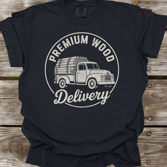 Premium Wood Delivery T-Shirt