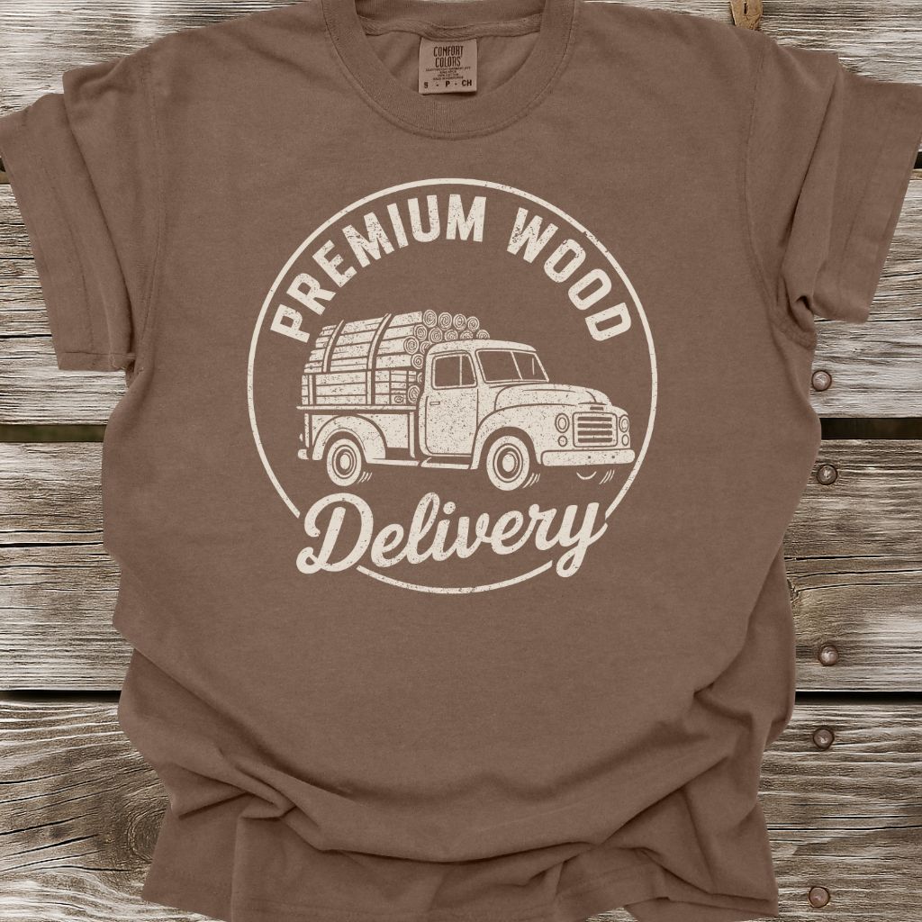 Premium Wood Delivery T-Shirt