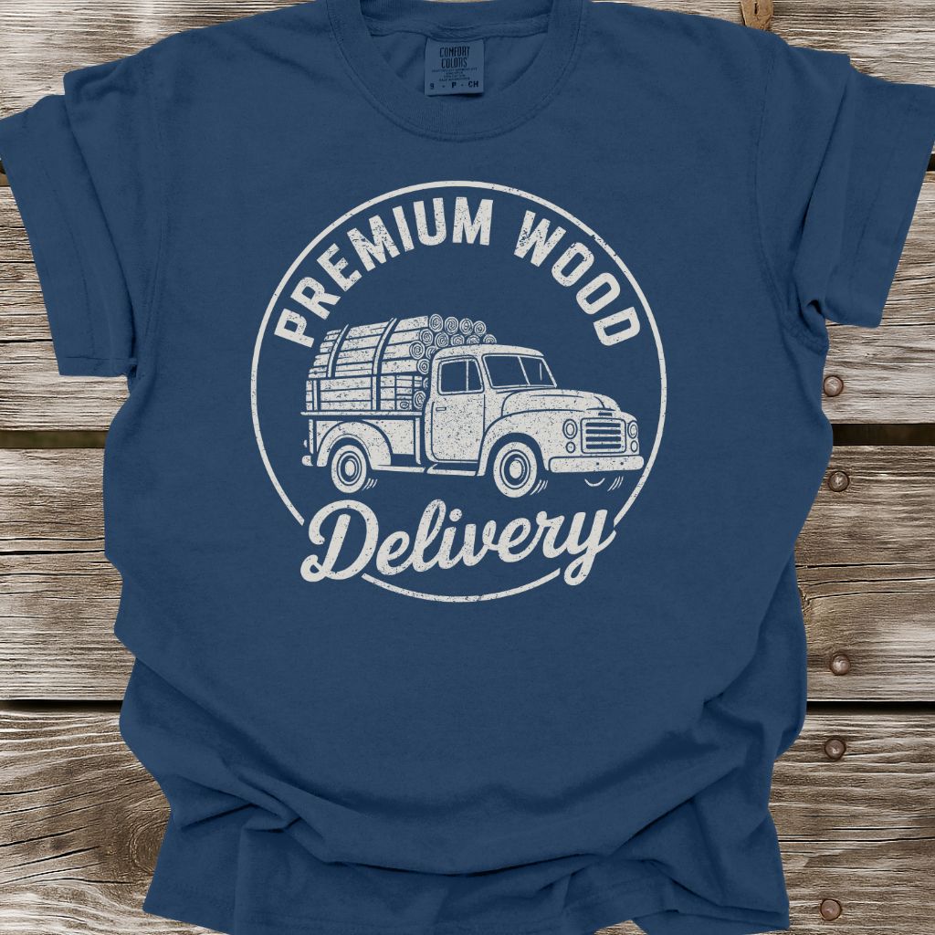 Premium Wood Delivery T-Shirt