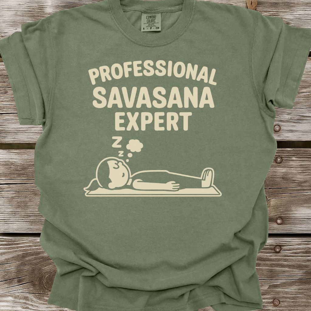 Professional Savasana Expert T-Shirt