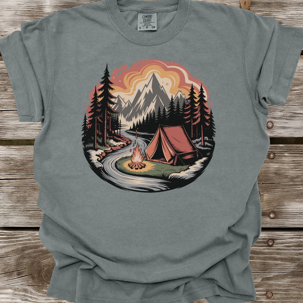 Camping Scenery T-Shirt