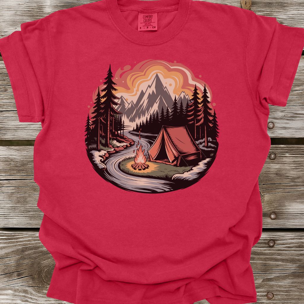 Camping Scenery T-Shirt