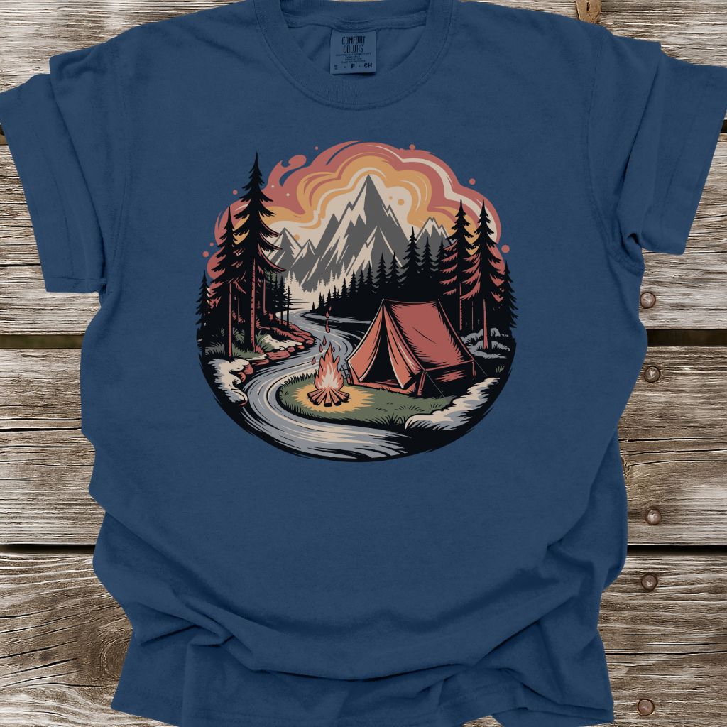 Camping Scenery T-Shirt