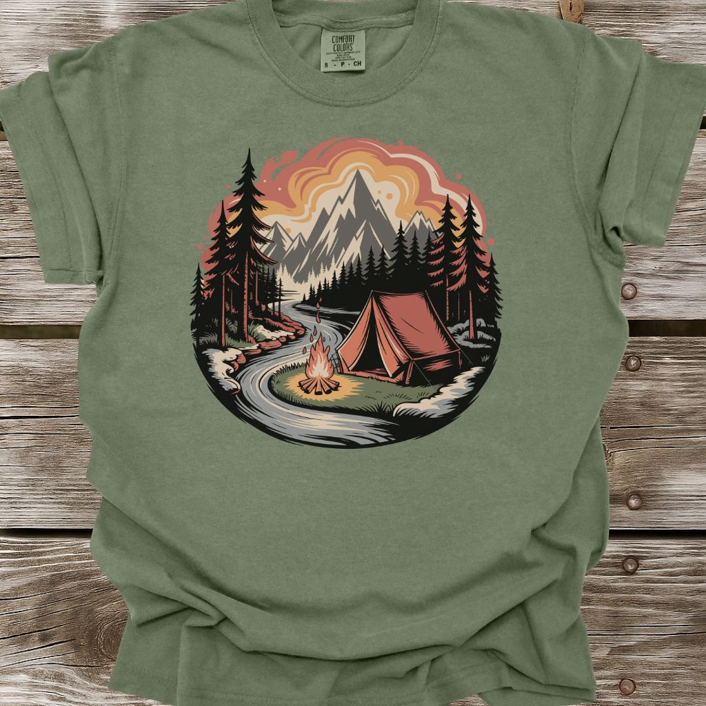 Camping Scenery T-Shirt