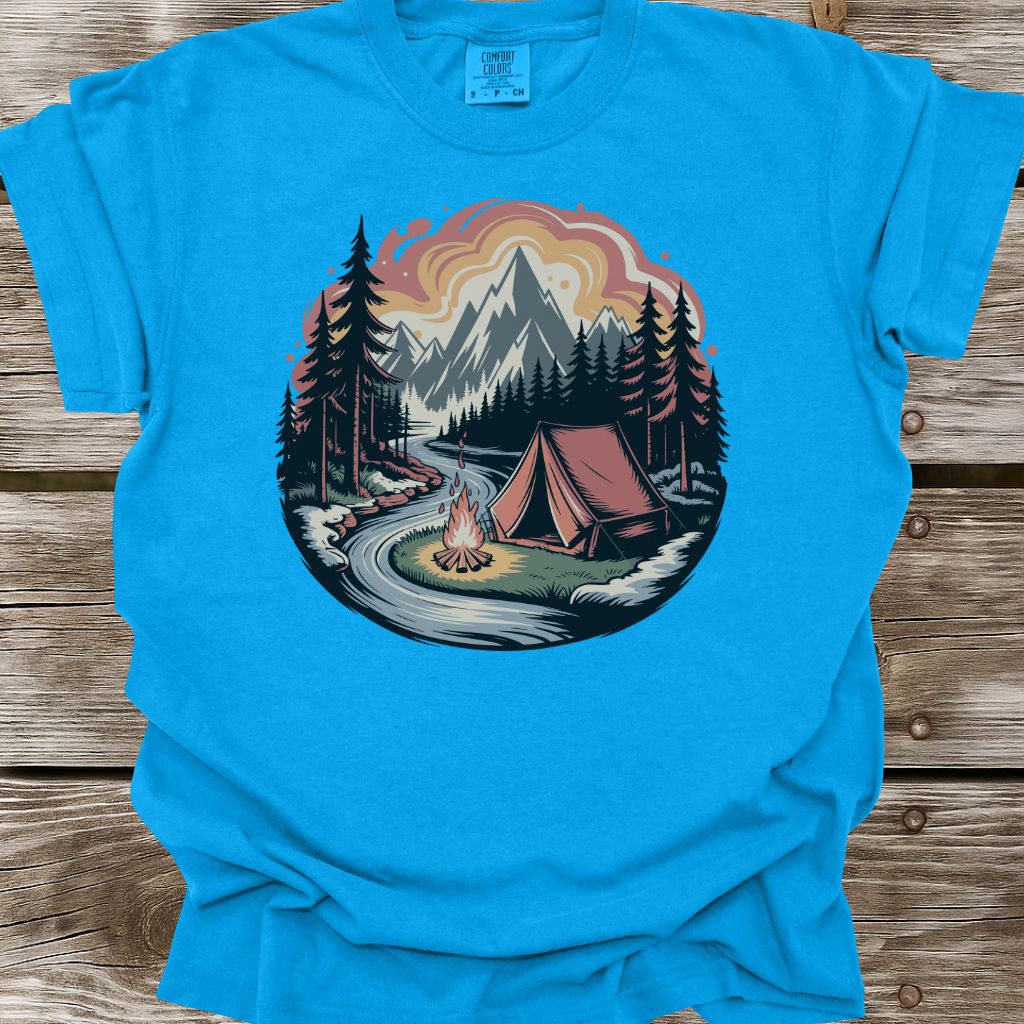 Camping Scenery T-Shirt