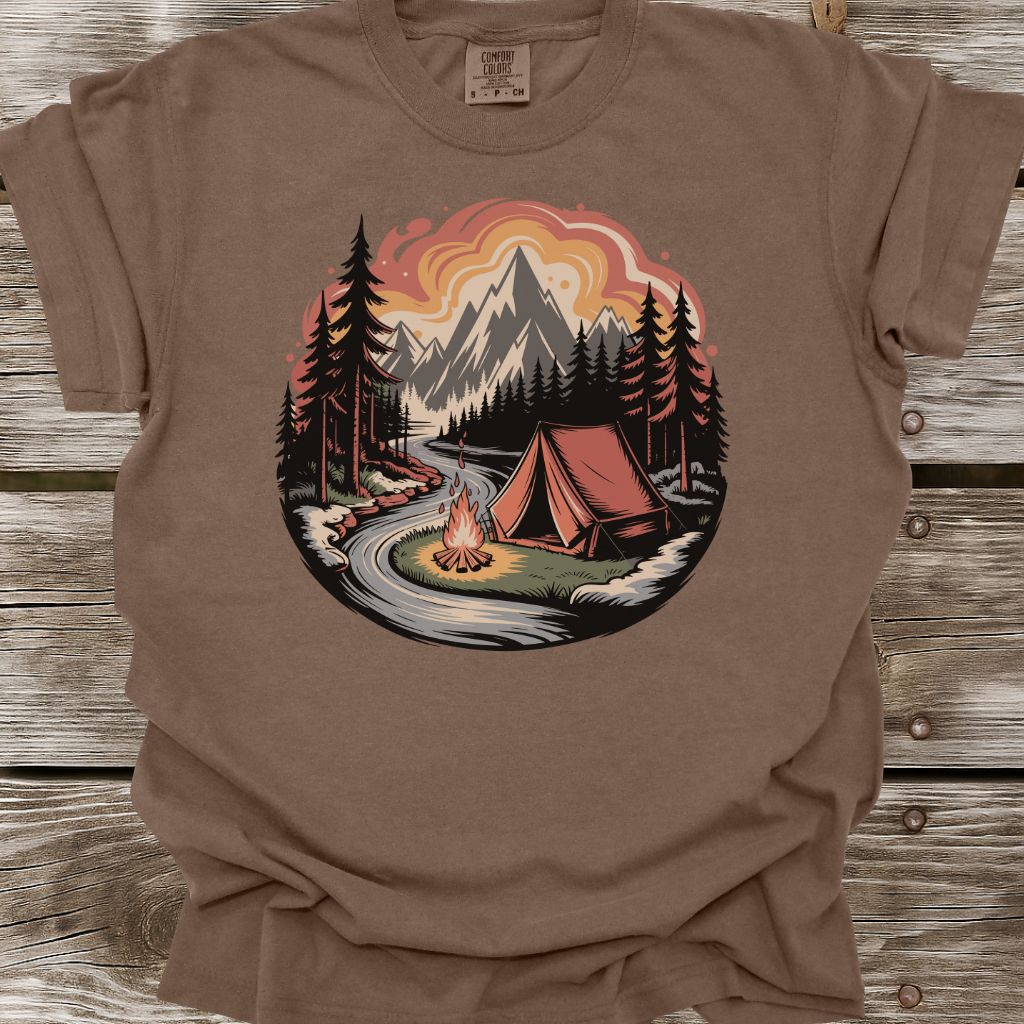 Camping Scenery T-Shirt