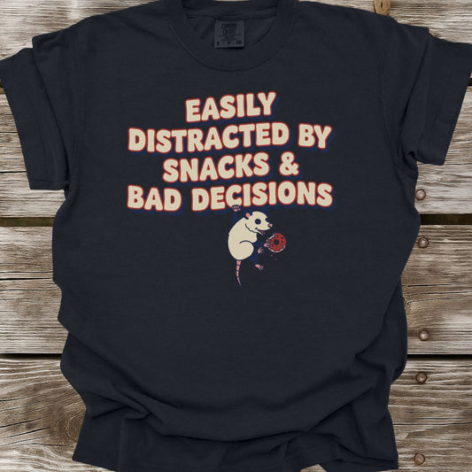 Easily Distracted By Snacks T-Shirt