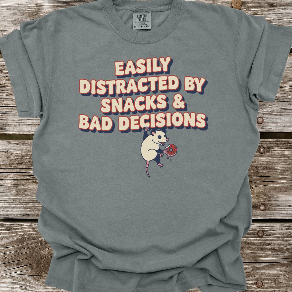 Easily Distracted By Snacks T-Shirt