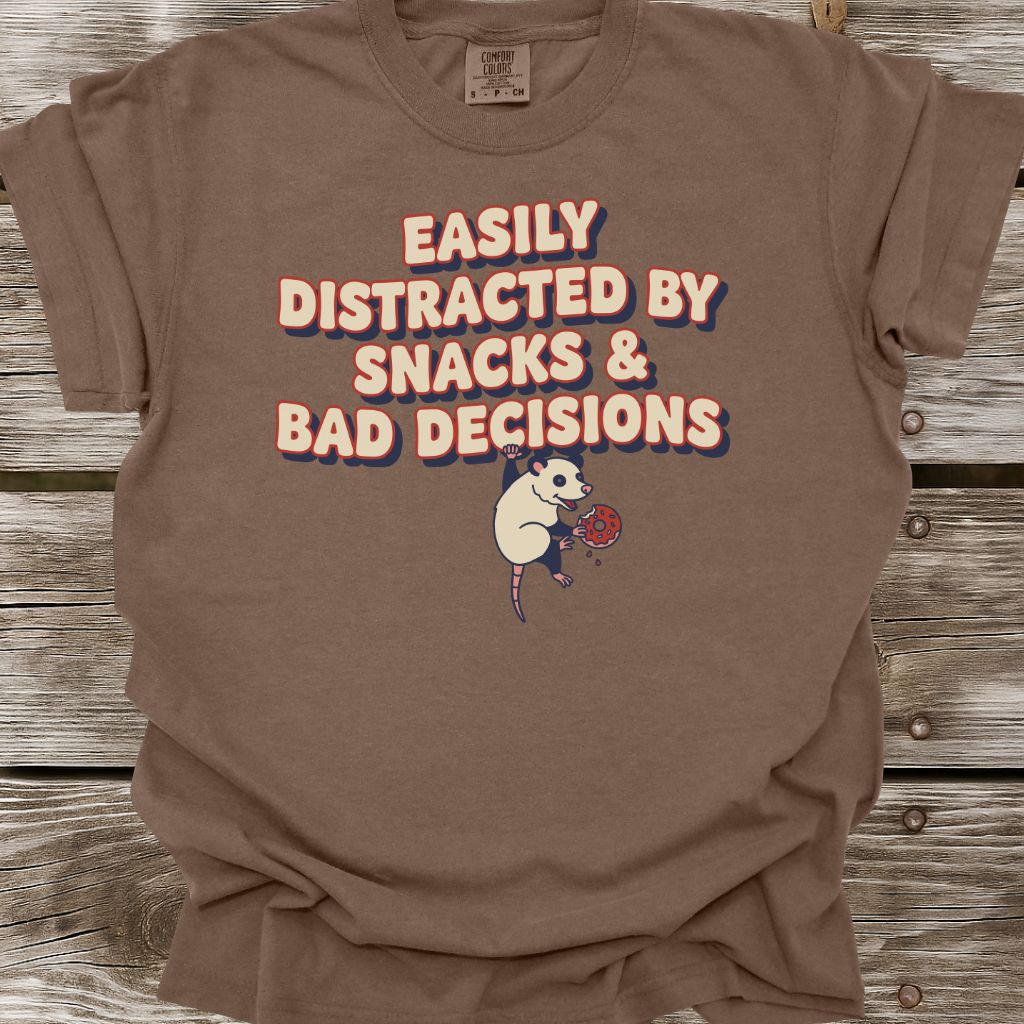Easily Distracted By Snacks T-Shirt