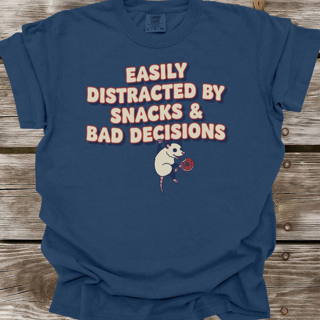 Easily Distracted By Snacks T-Shirt