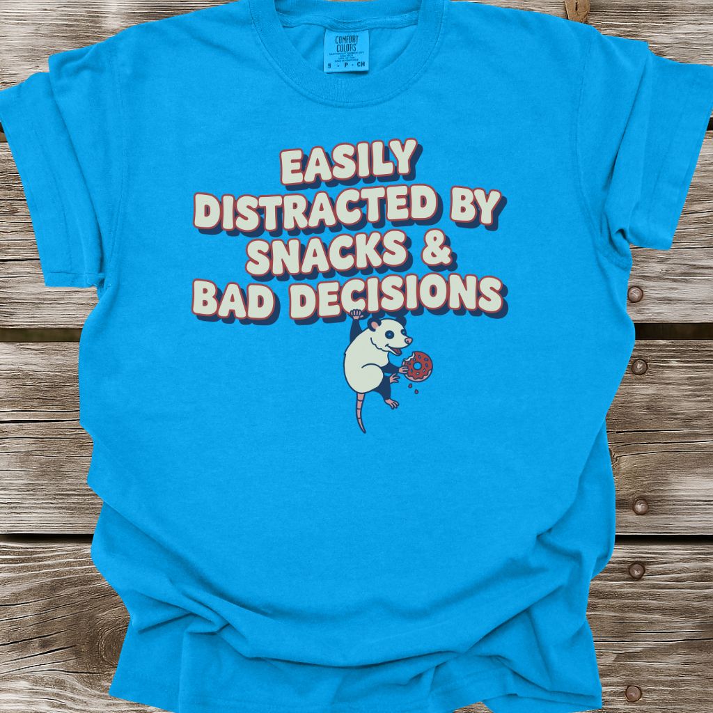 Easily Distracted By Snacks T-Shirt