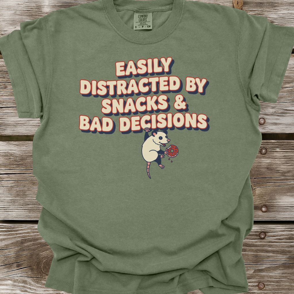 Easily Distracted By Snacks T-Shirt
